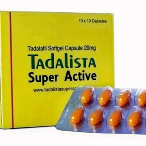 Tadalista Super Active Tadalafil Softgel Capsule