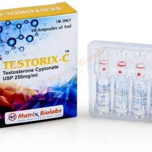 Testorix C Testosterone Cypionate 250mg Injections