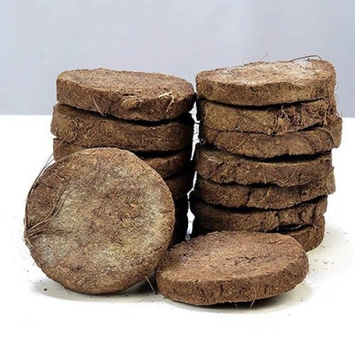 Round Cow Dung Cake