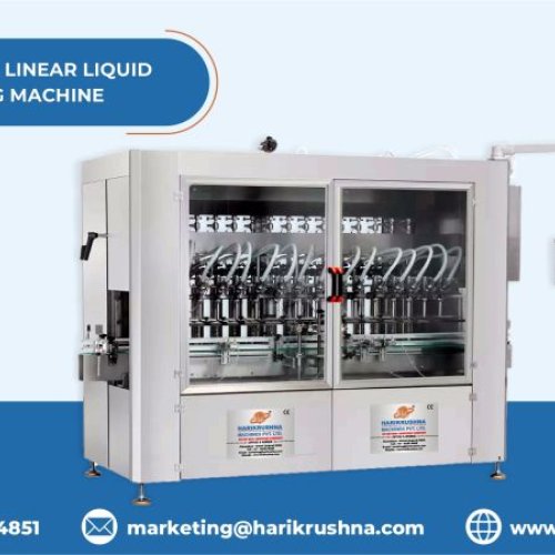 Automatic Linear Liquid Filling Machine