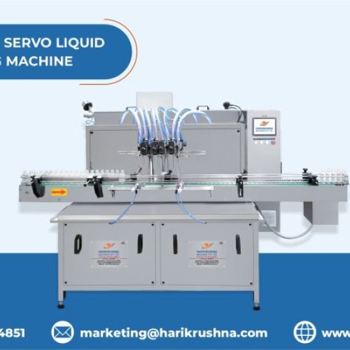 Automatic Servo Liquid Filling Machine