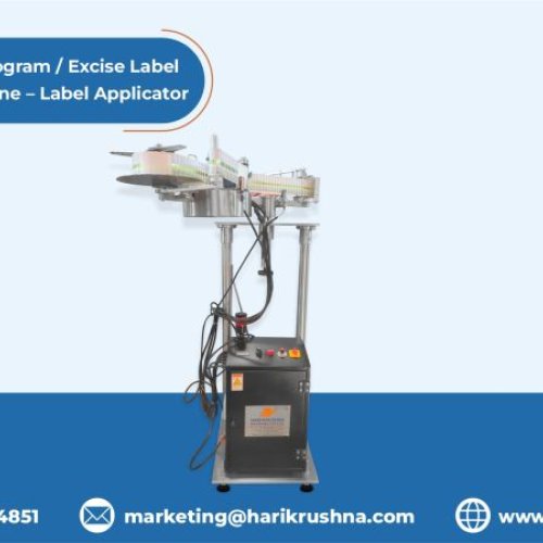 Standalone Hologram Label Applicator Machine