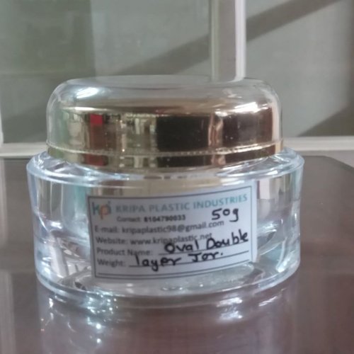 Double Wall Acrylic Cream Jars