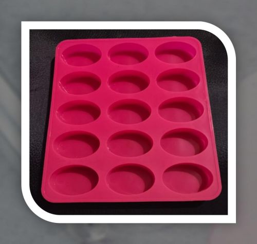 25 Gram Oval Silicon Soap Mould