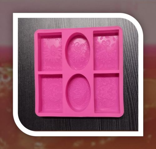 6 in 1 Silicon Soap Mould