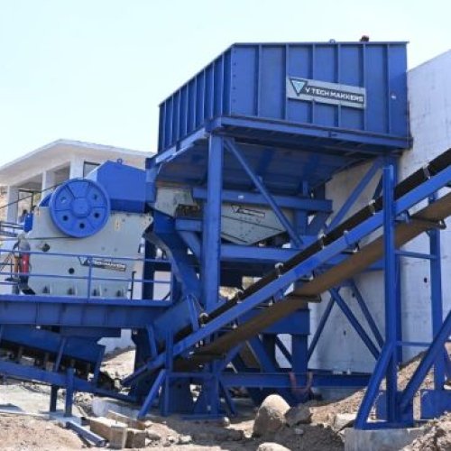 Stationary Stone Crushing Plant