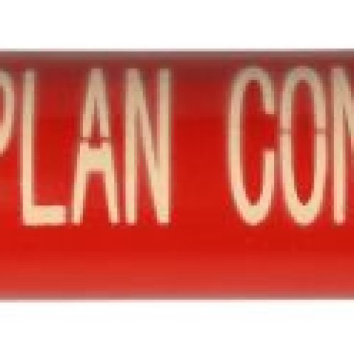 Impa 332613 Fire Plan Holder &AMP;ndash; Weatherproof Fire Safety Document Tube with Screw Cap