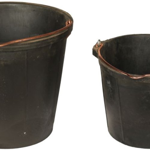 Impa 590611 / 590622 Explosion-Proof Rubber Buckets &AMP;ndash; Non-Spark Bucket with Galvanized Handle