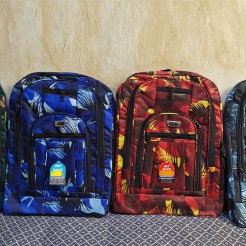 Printed School Backpack
