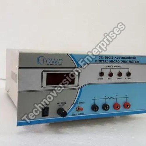 10Amp 4 1/2 Digit Digital Micro Ohm Meter