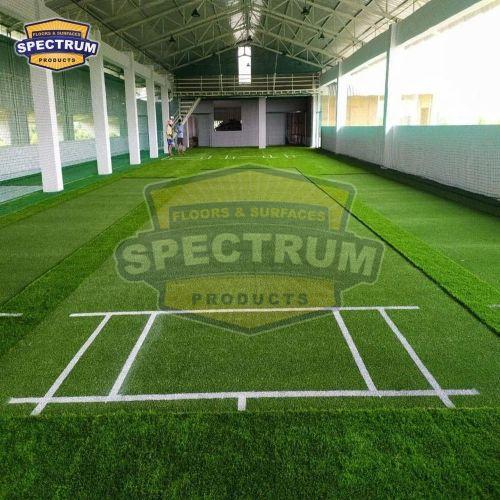 Green Artificial Cricket Pitch