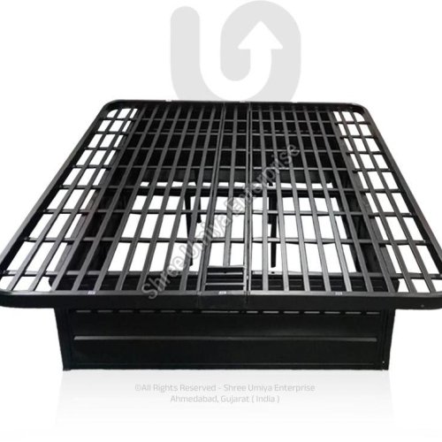 Semi Screwless King Size Pipe Platform Bed