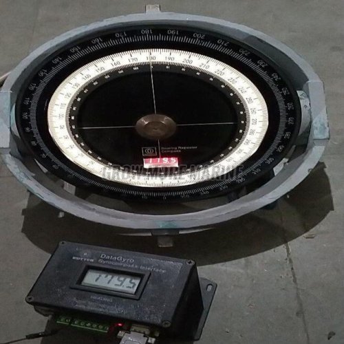 Raytheon Anschutz Bearing Repeater Marine Compass