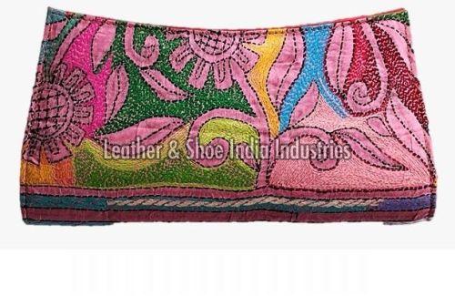 Kantha Stich Clutch Bags