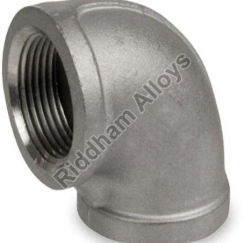 90 Degree Stainless Steel Screwed Elbow
