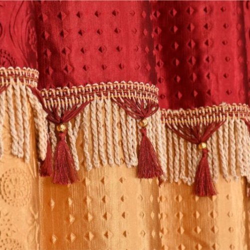 Polyester Multi Coloured Designer Curtains