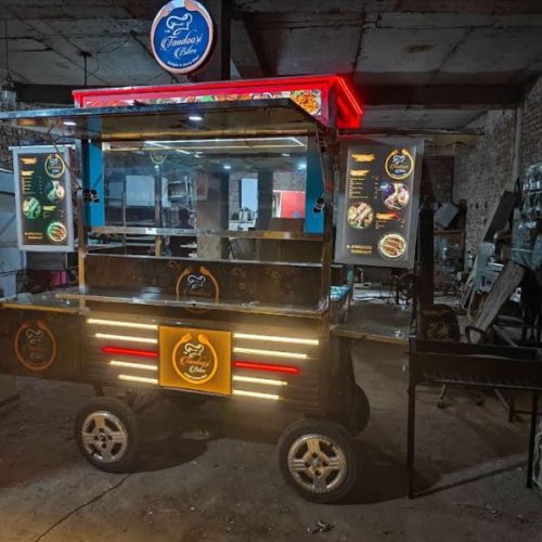 Stainless Steel Food Cart