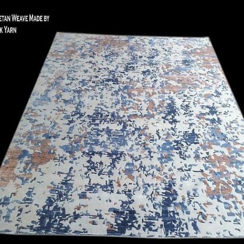 250x300 Inch Multicolor Tibetan Weave Bamboo Silk Rug