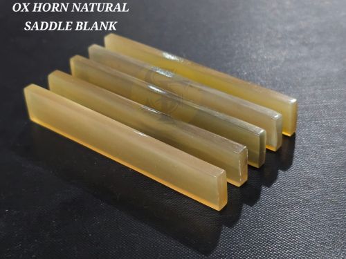 Ox Natural Horn Saddle Blanks