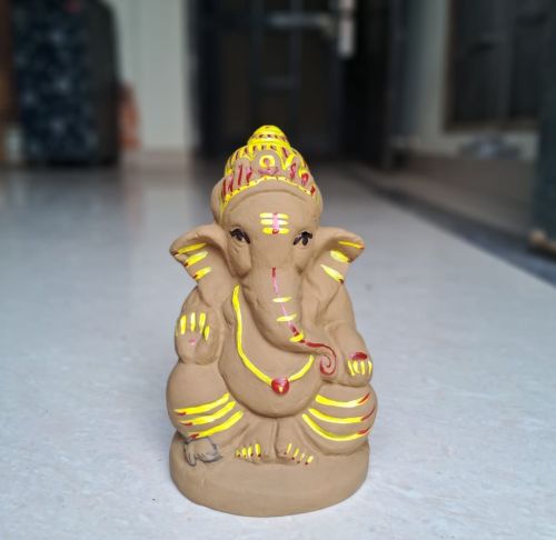 Cow Dung Ganeshji/ganpatiji Statue