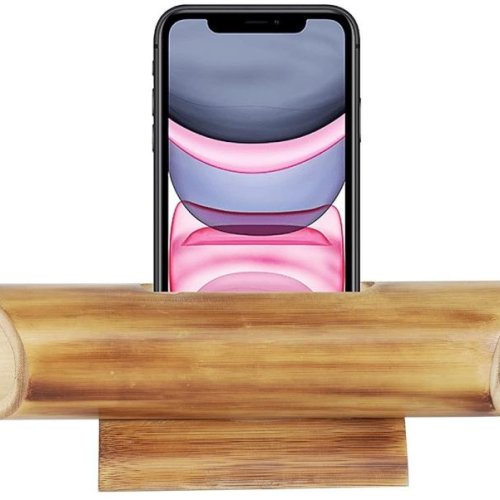 Bamboo Mobile Stand