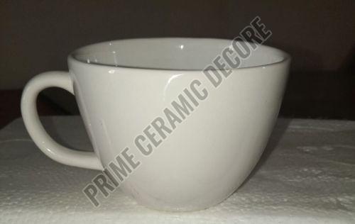 White Ceramic Barista Coffee Cup