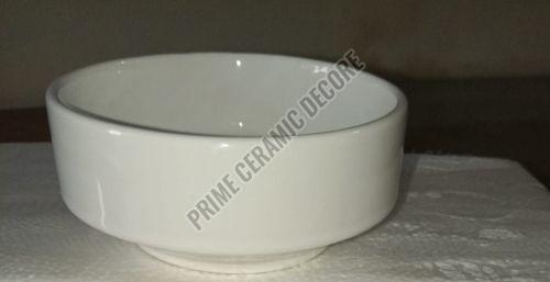 White Ceramic Hotelware Soup Bowl