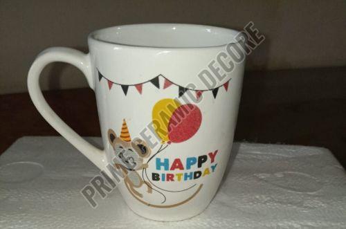 Printed Diamond Ceramic Milk Mug