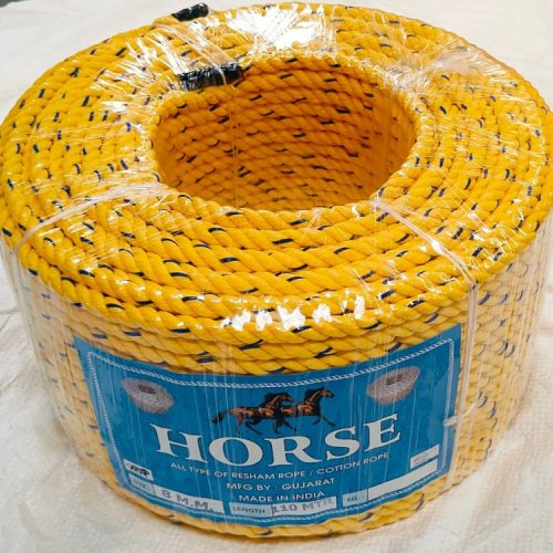 8mm Yellow Resham Cotton Ropes