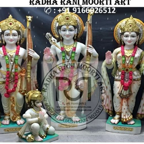 RAM Darbar Marble Moorti