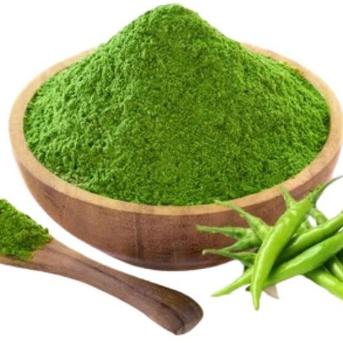 Dehydrated Green Chili Powder