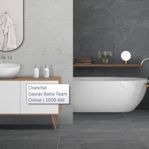 Begno Coal Grey Matt Vitrified Tiles