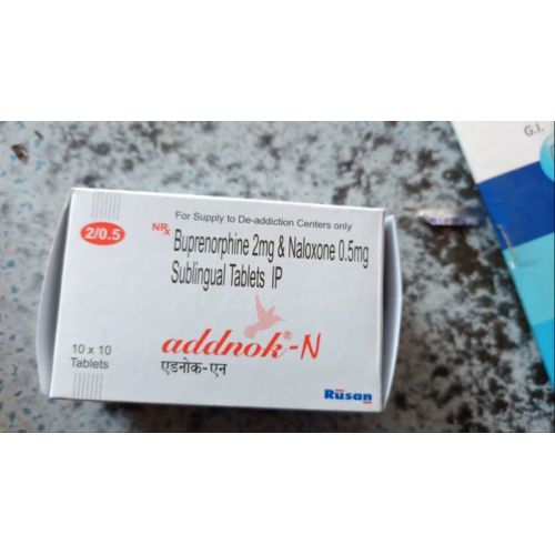 Addnok N Buprenorphine Naloxone Tablets