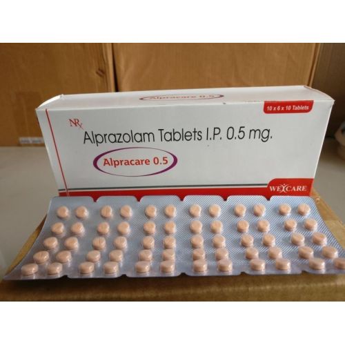 Alpracare Alprazolam 0.5mg Tablets