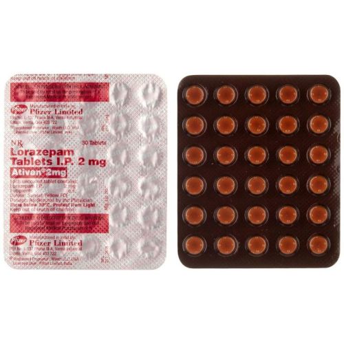 Ativan 2mg Lorazepam Tablet