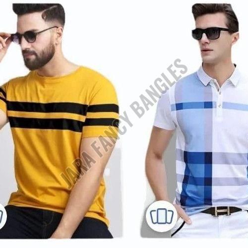 Printed Mens Cotton T Shirt