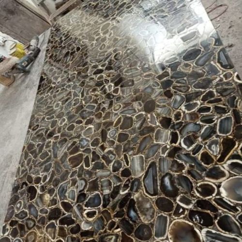 Black Agate Slab