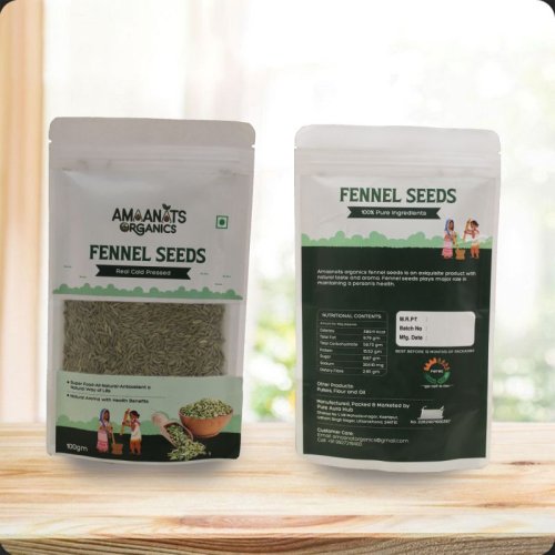 100gm Amaanats Organics Fennel Seeds