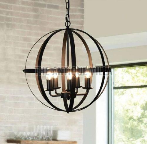 Globe Pendant Kitchen Chandelier