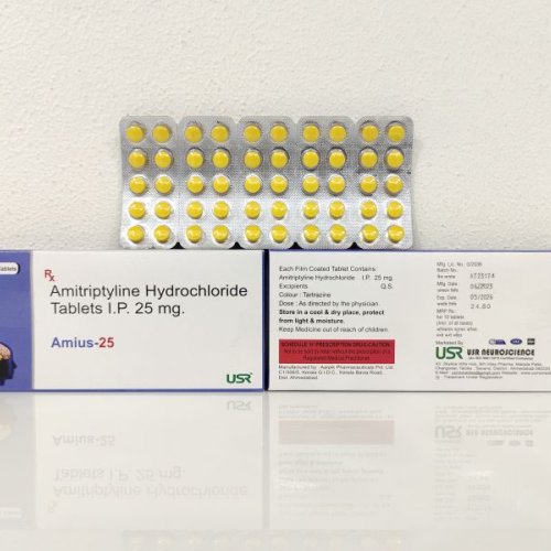 Amitriptyline 25 Mg Tablets