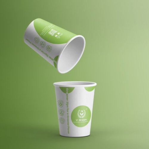 178 GSM Bio Compostable Paper Cup