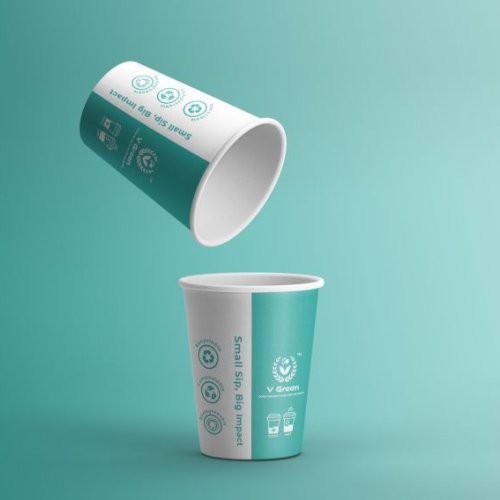Double Shade Bio Compostable Paper Cup