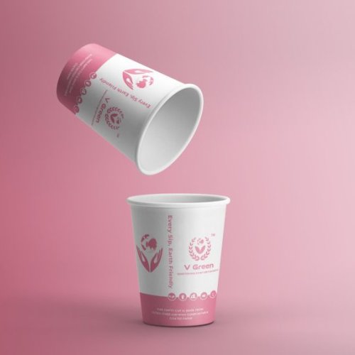 Plastic Free Bio Compostable Paper Cup