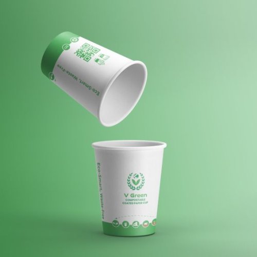 Printed Bio Compostable Paper Cup