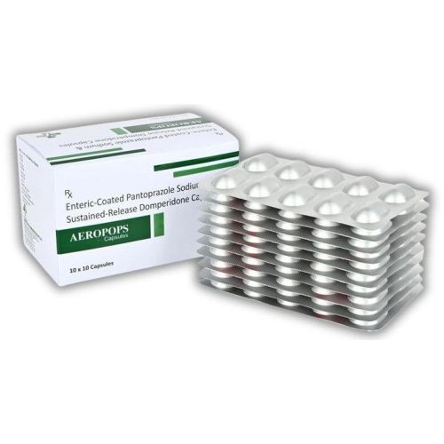 Aeropops Pantoprazole Sodium Domperidone Capsule