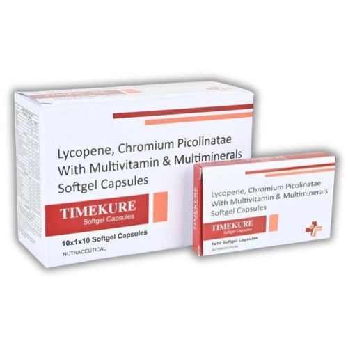 Timekure Lycopene Multivitamin Multimineral Softgel Capsules