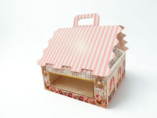 9.5×9.5×10.5Inches Golden MDF Stylish Room Hamper Box