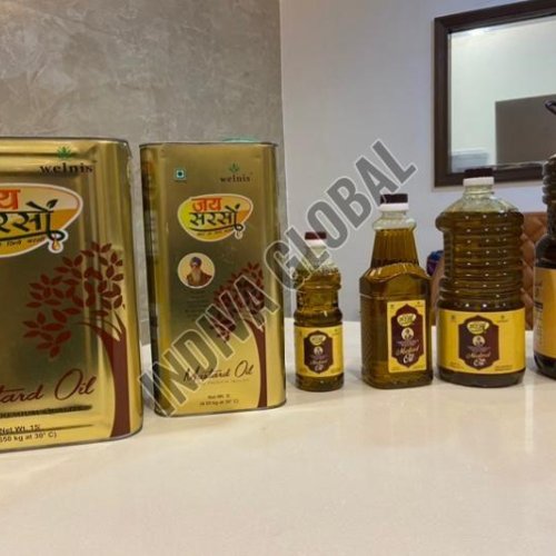 Cold Pressed Kachi Ghani Mustard Oil