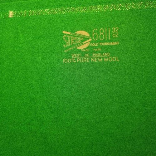 Strachan 6811 Snooker Cloth- 32 OZ