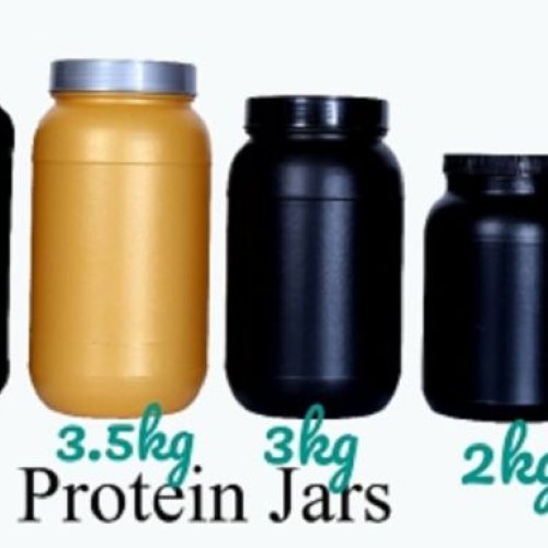 HDPE Protein Jar